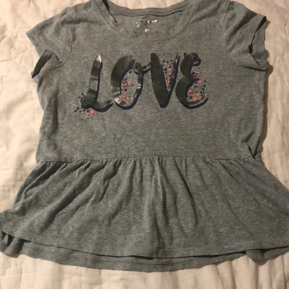 Arizona kids green LOVE size 10/12 T-shirt